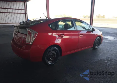 2012 Toyota Prius Two из США, поврежденный, VIN JTDKN3DU8C1540722